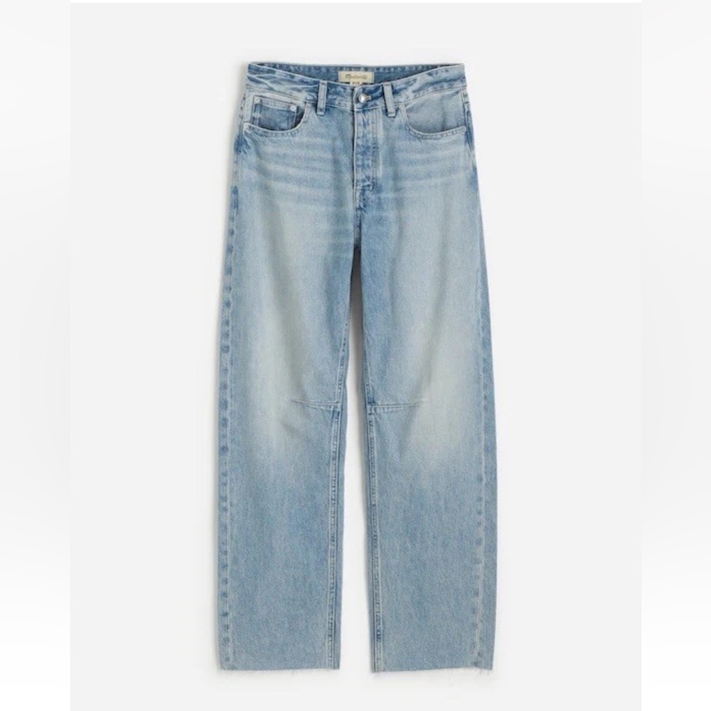 Madewell The Curvy Darted Barrel-Leg Jean NWT Size 33